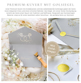 The best congratulations on the wedding Wedding card GRAY