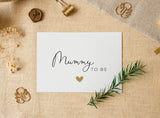 Mummy to be card - JoliCoon